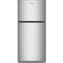 Whirlpool 29.5-Inch, 19 Cu. Ft. Top Freezer Refrigerator With Total Coverage Cooling - WRTX5419SZ