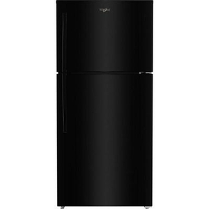 Whirlpool 29.5-Inch Wide Top Freezer Refrigerator With Total Coverage Cooling - WRTX7419SB