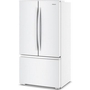 Whirlpool 36-Inch, 24 Cu. Ft. Counter-Depth French 3-Door Refrigerator - WRFC3036RW