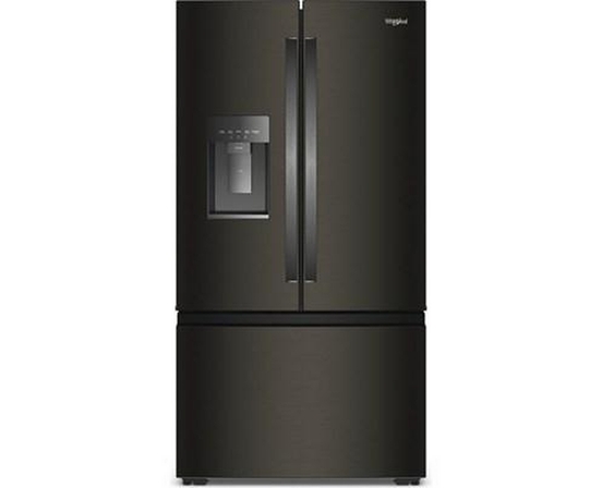 Whirlpool 36-Inch, 22 Cu. Ft. French 3-Door Refrigerator With Water And Ice Dispensing System - WRFC7036RV