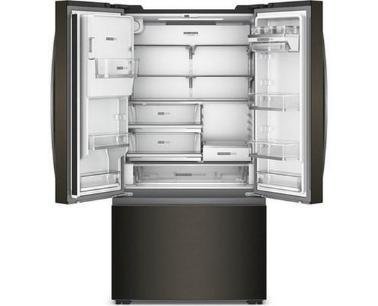Whirlpool 36-Inch, 22 Cu. Ft. French 3-Door Refrigerator With Water And Ice Dispensing System - WRFC7036RV