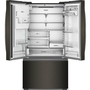 Whirlpool 36-Inch, 22 Cu. Ft. French 3-Door Refrigerator With Water And Ice Dispensing System - WRFC7036RV