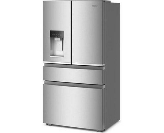 Whirlpool 36-Inch French 4-Door Refrigerator With Water And Ice Dispensing System - WRMC7036RZ