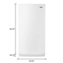 Maytag 15.7 Cu. Ft. Upright Freezer - MZF34X16DW
