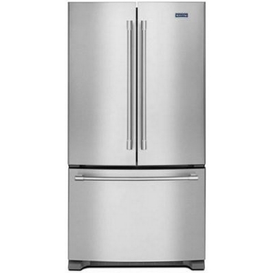 Maytag 36-Inch, 20 Cu. Ft. Counter-Depth French 3-Door Refrigerator With Ice And Water - MFC2062FEZ
