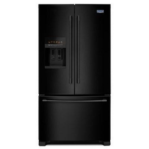 Maytag 36-Inch, 25 Cu. Ft. French 3-Door Refrigerator With Ice And Water - MFI2570FEB