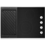 Maytag 30-Inch Built-In Electric Cooktop With Reversible Grill And Griddle - MEC8830HS