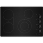 Maytag 30-Inch Built-In Electric Cooktop With Reversible Grill And Griddle - MEC8830HB
