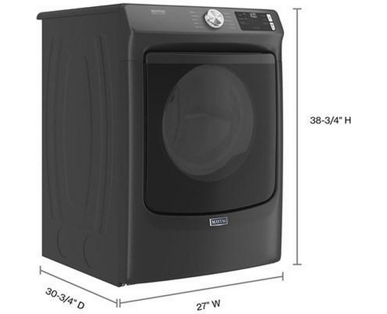 Maytag 7.3 Cu. Ft. Gas Dryer With Maytag® Commercial Technology - MGD5630MBK