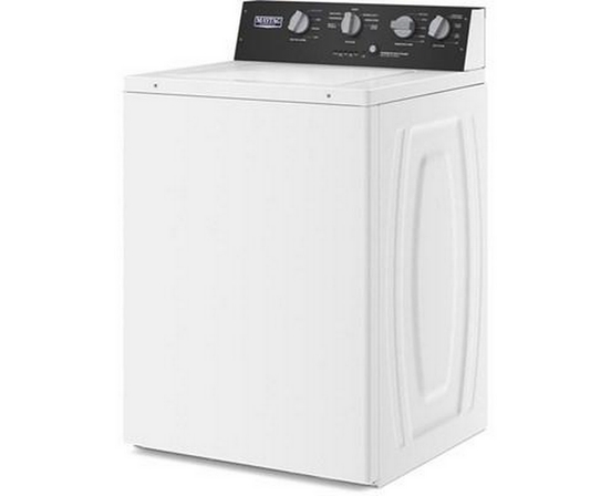 Maytag 3.5 Cu. Ft. Top Loading Washer With Dual-Action Agitator - MVWP586GW