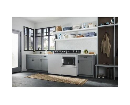 Maytag 3.5 Cu. Ft. Top Loading Washer With Dual-Action Agitator - MVWP586GW