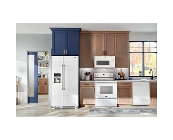 Maytag 36 In. 25 Cu. Ft.  Side-By-Side Refrigerator - MRSF4036PW