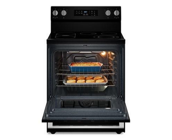 Maytag 30-Inch Freestanding Electric Range With Convection Technology - YMFES6030RB