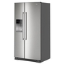 Maytag 36-Inch, 28 Cu. Ft. Side-Bye-Side Refrigerator With Ice And Water Dispenser - MRSF6636RZ