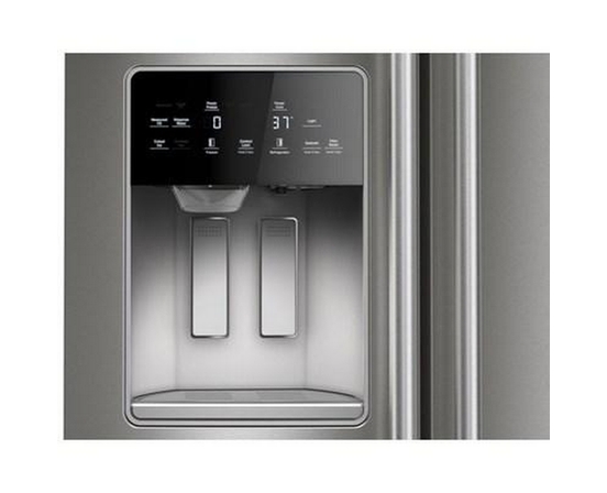Maytag 36-Inch, 28 Cu. Ft. Side-Bye-Side Refrigerator With Ice And Water Dispenser - MRSF6636RZ