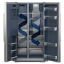 Maytag 36-Inch, 28 Cu. Ft. Side-Bye-Side Refrigerator With Ice And Water Dispenser - MRSF6636RZ