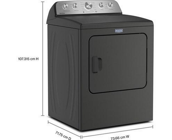 Maytag 7.0 Cu. Ft. Electric Dryer With Pet Pro Option - YMED5605RU