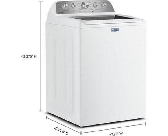 Maytag 4.7 Cu. Ft. Top Loading Washer With Pet Pro Option - MTW5605RW
