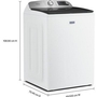 Maytag 5.2 Cu. Ft. Top Loading Washer With Pet Pro Option - MTW7205RW