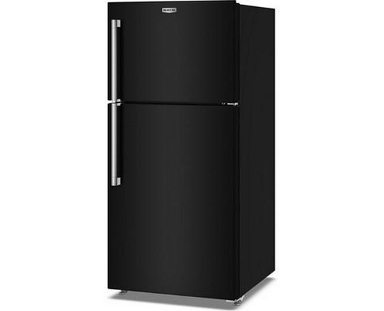 Maytag 30-Inch, 19 Cu. Ft. Freestanding Top Freezer Refrigerator With Evenair™ Cooling Tower - MRTX5119SB