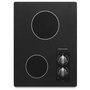 KitchenAid 15-Inch Built-In Electric Cooktop With 2 Elements - KECC056RBL