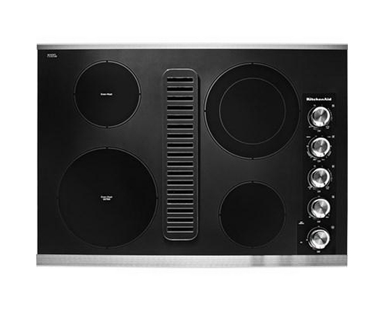 KitchenAid 30-Inch Built-In Electric Cooktop With Even-Heat™ Element - KCED600GSS