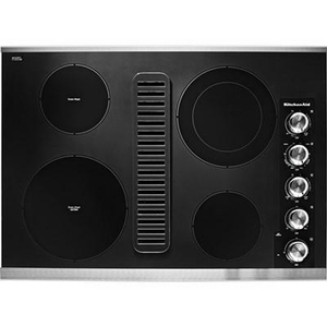KitchenAid 30-Inch Built-In Electric Cooktop With Even-Heat™ Element - KCED600GSS