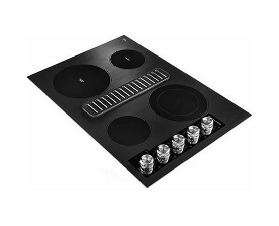 KitchenAid 30-Inch Built-In Electric Cooktop With Even-Heat™ Element - KCED600GBL