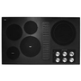 KitchenAid 36-Inch Built-In Electric Cooktop With 5 Elements - KCED606GBL