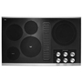 KitchenAid 36-Inch Built-In Electric Cooktop With 5 Elements - KCED606GSS