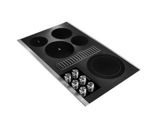 KitchenAid 36-Inch Built-In Electric Cooktop With 5 Elements - KCED606GSS