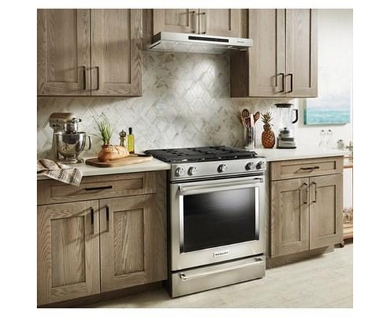 KitchenAid 30-Inch Built-In Under-Cabinet Range Hood - KVUB400GSS