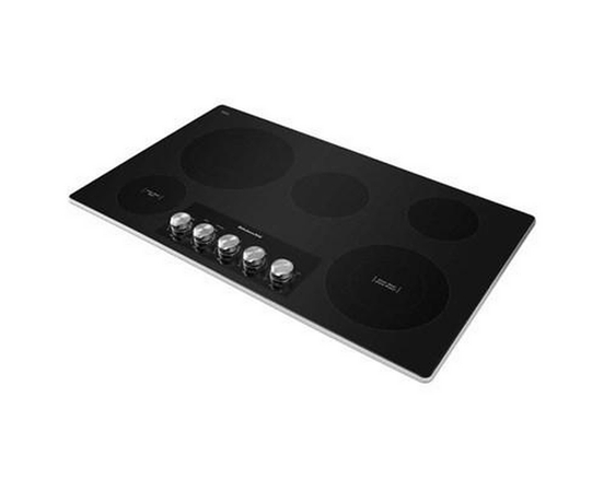 KitchenAid 36-Inch Built-In Electric Cooktop With Even-Heat™ Ultra Power™ Element - KCES556HSS