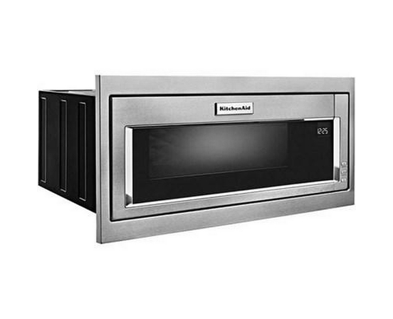 KitchenAid 1.1 Cu. Ft., Built-In, Microwave Oven With Hidden Control Panel - YKMBT5011KS