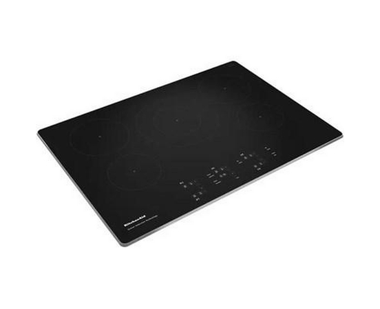 KitchenAid 30-Inch Built-In Electric Induction Cooktop - KCIG550JSS