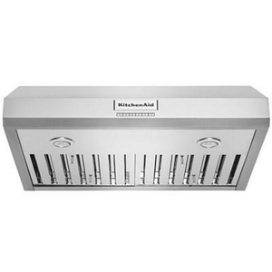 KitchenAid 30-Inch Commercial-Style Series Under Cabinet Range Hood - KVUC600KSS
