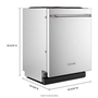KitchenAid Built-In Dishwasher With Prowash™ Cycle - KDTF924PPS