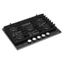 KitchenAid 30-Inch Built-In Gas Cooktop With 5 Burners - KCGG530PBL