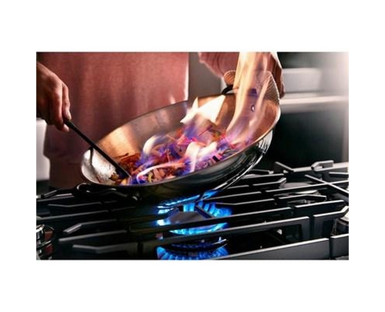 KitchenAid 36-Inch Built-In Gas Cooktop With 5 Burners - KCGG536PBL