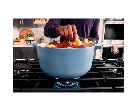 KitchenAid 36-Inch Built-In Gas Cooktop With 5 Burners - KCGG536PBL
