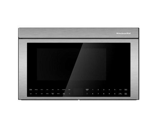 KitchenAid 30-Inch, 1.1 Cu. Ft. Over-The-Range Microwave Oven With Air Fry Technology - YKMMF730PPS