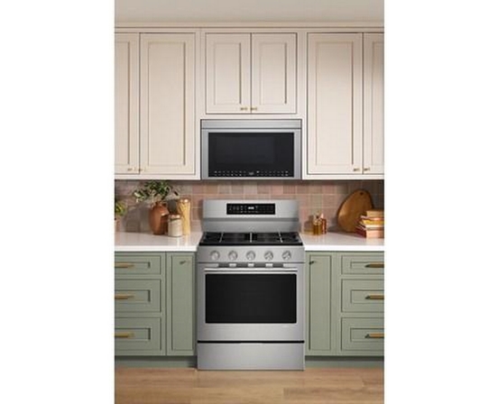 KitchenAid 30-Inch Smart Freestanding Gas Range With Convection - KFGS530SPS