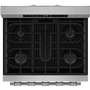 KitchenAid 30-Inch Smart Freestanding Gas Range With Convection - KFGS530SPS