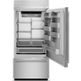 KitchenAid 36-Inch, 20.8 Cu. Ft. Built-In Bottom Freezer Refrigerator - KBBR336SPS