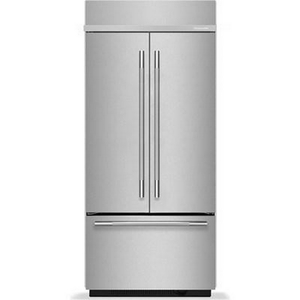 KitchenAid 36-Inch, 20.8 Cu. Ft. Built-In French 3-Door Refrigerator - KBFN536SPS