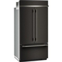 KitchenAid 42-Inch, 24.2 Cu. Ft. Built-In French 3-Door Refrigerator - KBFN542SBE