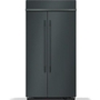 KitchenAid 42-Inch, 25.5 Cu. Ft. Built-In Side-By-Side Refrigerator With Platinum Interior - KBSN742SJP