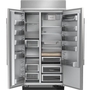 KitchenAid 48-Inch, 30 Cu. Ft. Built-In Side-By-Side Refrigerator With Platinum Interior - KBSN748SPS