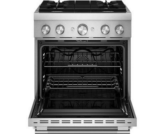 KitchenAid 30-Inch Freestanding Commercial-Style Dual-Fuel Range - KFDS930SSS
