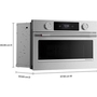 KitchenAid 27-Inch Built-In Microwave Oven With Convection Technology - KMBS727SPS